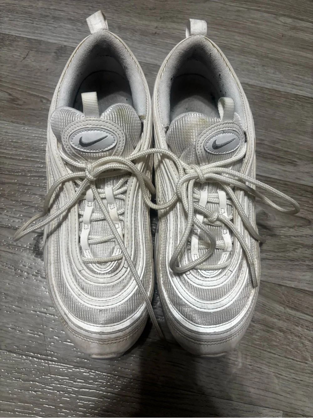 Nike Off-White/Cream Air Max 97 Sneakers